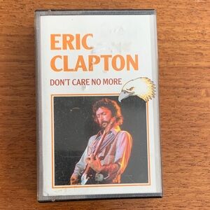 Eric Clapton Don't Care No More Cassette